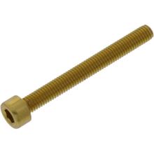 JMP Bolt cylinder screw M5x0.8 mm 45 mm aluminum gold