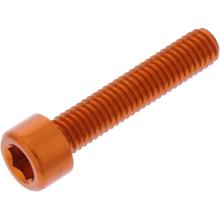 Zylinderschraube JMP Bolt M6x1,00mm 30mm Aluminium orange