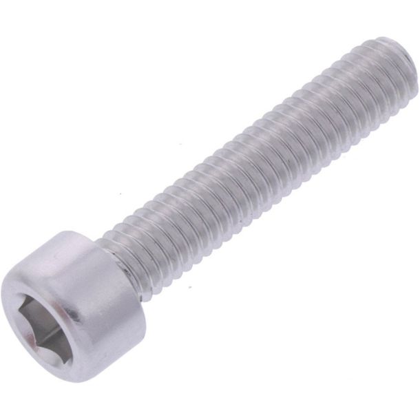 Zylinderschraube JMP Bolt M6x1,00mm 30mm Aluminium silber