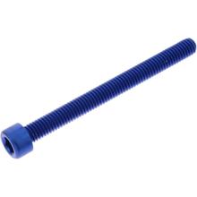 Zylinderschraube JMP Bolt M6x1,00mm 65mm Aluminium blau