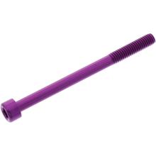 Zylinderschraube JMP Bolt M6x1,00mm 75mm Aluminium violett