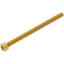 Zylinderschraube JMP Bolt M6x1,00mm 80mm Aluminium gold