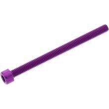Zylinderschraube JMP Bolt M6x1,00mm 80mm Aluminium violett