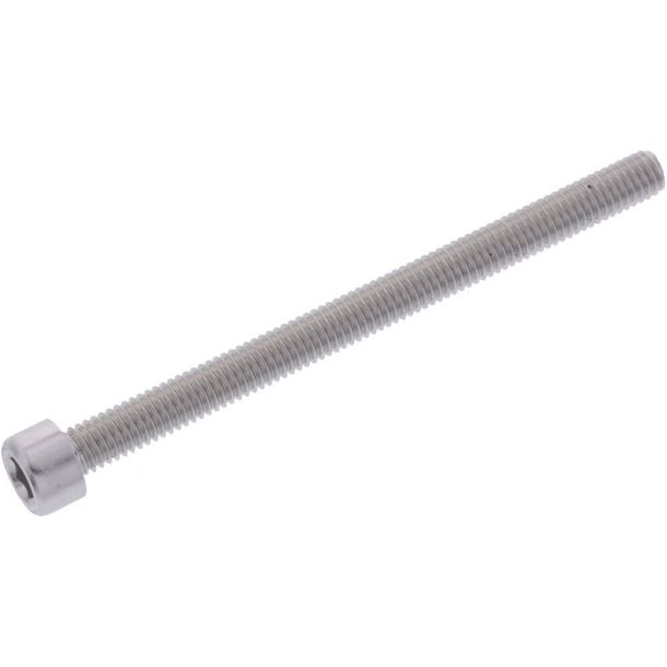Tornillo cilíndrico JMP Bolt M6x1.00mm 80mm aluminio plateado