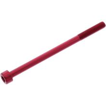Zylinderschraube JMP Bolt M6x1,00mm 90mm Aluminium rot