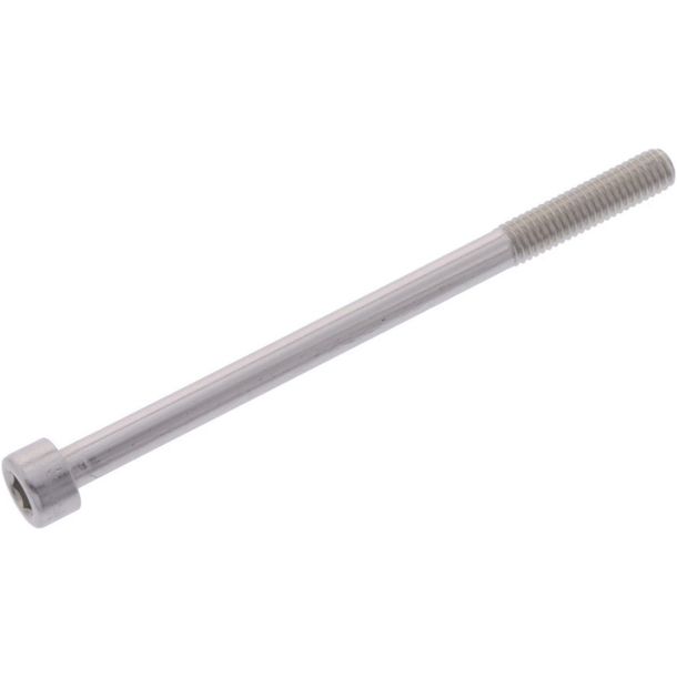 Tornillo cilíndrico JMP Bolt M6x1.00mm 90mm aluminio plateado