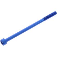 Zylinderschraube JMP Bolt M6x1,00mm 95mm Aluminium blau