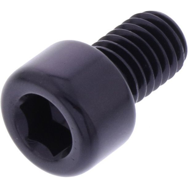 Zylinderschraube JMP Bolt M8x1,25mm 12mm Aluminium schwarz