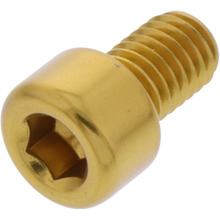 Zylinderschraube JMP Bolt M8x1,25mm 12mm Aluminium gold