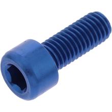 Zylinderschraube JMP Bolt M8x1,25mm 20mm Aluminium blau