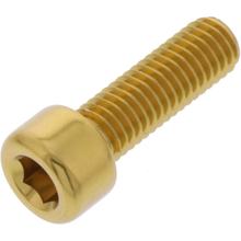Zylinderschraube JMP Bolt M8x1,25mm 25mm Aluminium gold