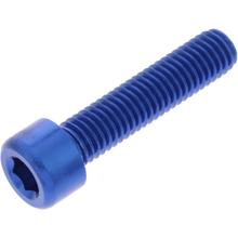 Zylinderschraube JMP Bolt M8x1,25mm 35mm Aluminium blau
