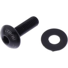 Linsenschraube JMP Bolt M5x0,8mm 16mm Aluminium schwarz