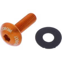 Linsenschraube JMP Bolt M5x0,8mm 16mm Aluminium orange