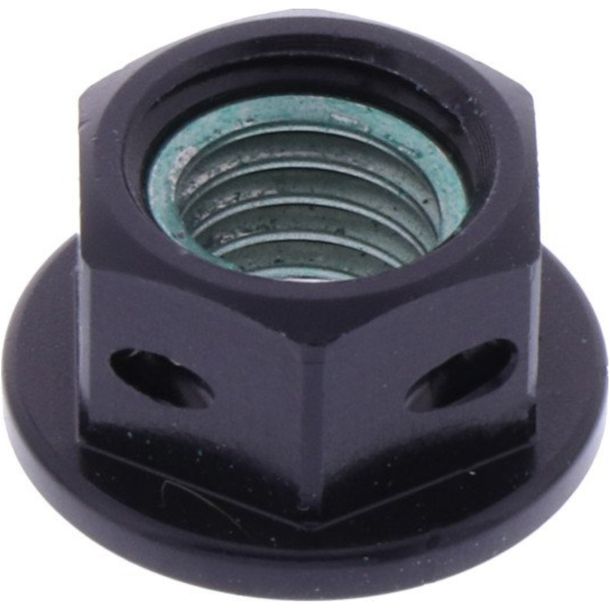 JMP Bolt M8x1.25mm black aluminum racing sprocket nut