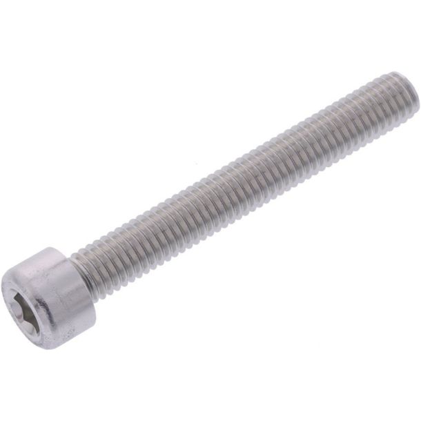 Tornillo cilíndrico JMP Bolt M8x1.25mm 60mm aluminio plateado
