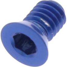 Senkschraube JMP Bolt M4x0,7mm 6mm Aluminium blau