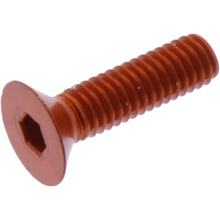 Senkschraube JMP Bolt M4x0,7mm 15mm Aluminium orange