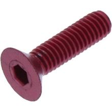 Senkschraube JMP Bolt M4x0,7mm 15mm Aluminium rot