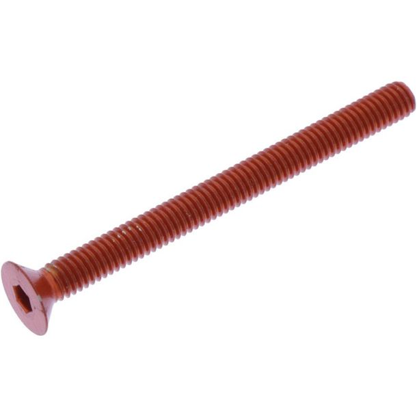 Senkschraube JMP Bolt M4x0,7mm 45mm Aluminium orange