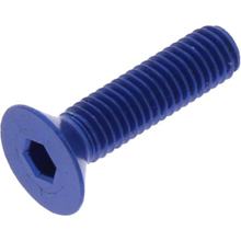 Senkschraube JMP Bolt M5x0,8mm 20mm Aluminium blau