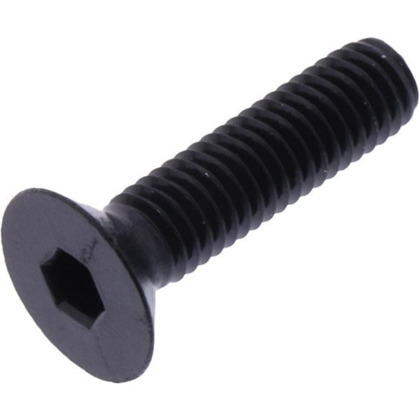 Senkschraube JMP Bolt M5x0,8mm 20mm Aluminium schwarz