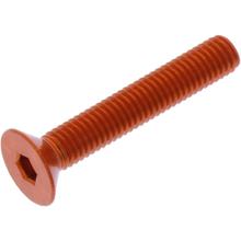 Senkschraube JMP Bolt M5x0,8mm 30mm Aluminium orange