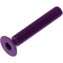 Senkschraube JMP Bolt M5x0,8mm 30mm Aluminium violett