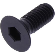 Senkschraube JMP Bolt M6x1,00mm 15mm Aluminium schwarz