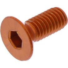Senkschraube JMP Bolt M6x1,00mm 15mm Aluminium orange