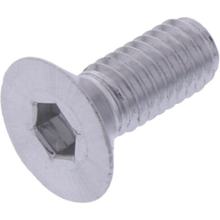 Senkschraube JMP Bolt M6x1,00mm 15mm Aluminium silber