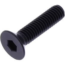 Senkschraube JMP Bolt M6x1,00mm 25mm Aluminium schwarz