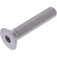 Śruba z łbem stożkowym JMP Śruba M8x1.25mm 40mm aluminium srebrna