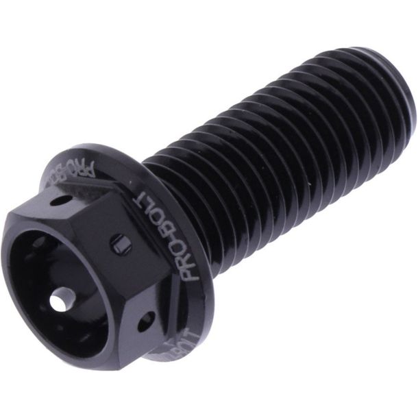 JMP 6-sided bolt M10x1.25mm 25mm aluminum racing black