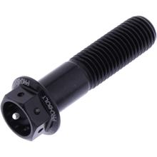 Bullone a 6 lati JMP M10x1,25mm 40mm in alluminio racing nero