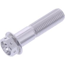 Śruba JMP 6-stronna M10x1.25mm 40mm aluminiowa wyścigowa srebrna