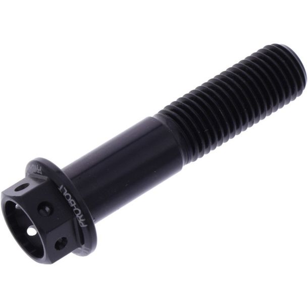 JMP 6-sided bolt M10x1.25mm 45mm aluminum racing black
