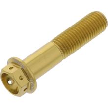 Bullone a 6 facce JMP M10 x 1,25 mm 45 mm in alluminio Racing Gold