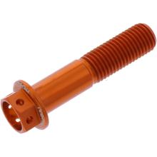 Bullone a 6 facce JMP, M10 x 1,25 mm, 45 mm, in alluminio, arancione