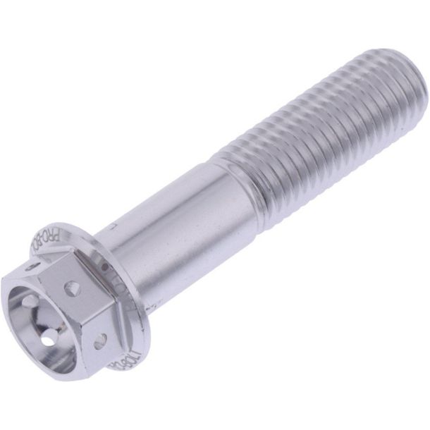 Bullone a 6 lati JMP M10x1,25 mm 45 mm in alluminio Racing Silver
