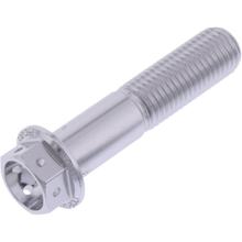 Bullone a 6 lati JMP M10x1,25 mm 45 mm in alluminio Racing Silver