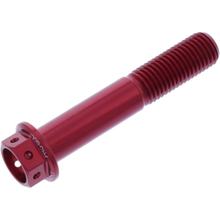 Boulon à 6 faces JMP M10x1,25 mm 55 mm en aluminium rouge course