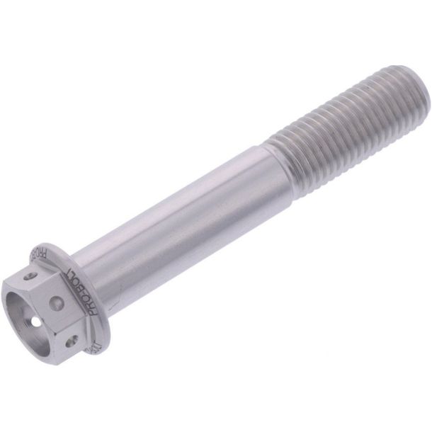 JMP 6-sided bolt M10x1.25mm 60mm aluminum racing silver