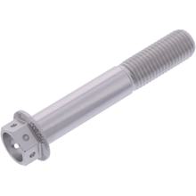 Bullone a 6 lati JMP M10x1,25 mm 60 mm in alluminio da corsa argento