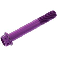 Bullone a 6 lati JMP M10x1,25 mm 65mm in alluminio Racing Viola