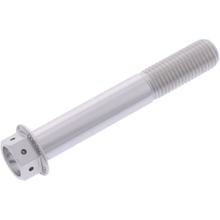 Śruba JMP 6-stronna M10x1.25mm 65mm aluminiowa wyścigowa srebrna