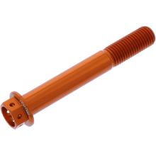 Schraube JMP 6 Kant  Bolt M10x1,25mm 70mm Aluminium Racing orange