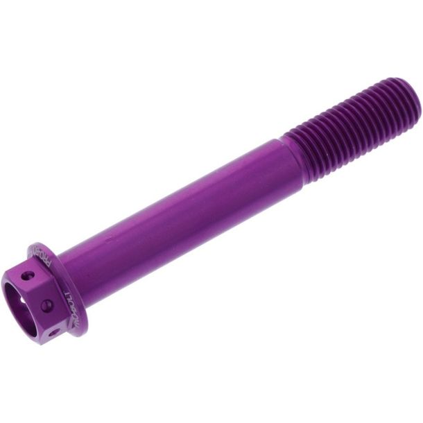 Schraube JMP 6 Kant  Bolt M10x1,25mm 70mm Aluminium Racing violett