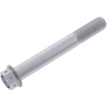 Śruba JMP 6-stronna M10x1.25mm 75mm aluminiowa wyścigowa srebrna