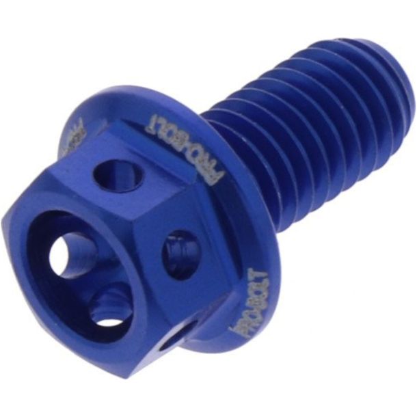 JMP 6-Point Bolt M5x0.8mm 10mm Aluminum Racing Blue